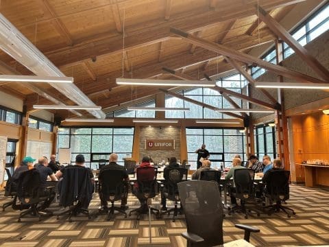 salle de conférence au centre de formations unifor