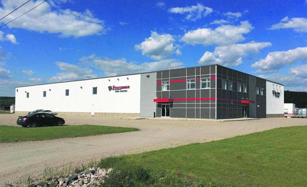 Usine fénomax vue de l'extérieur