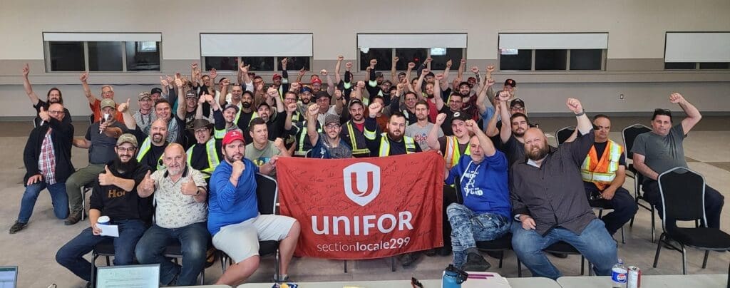 Les membres d’Unifor chez Uniboard à Mont-Laurier ratifient une nouvelle convention collective