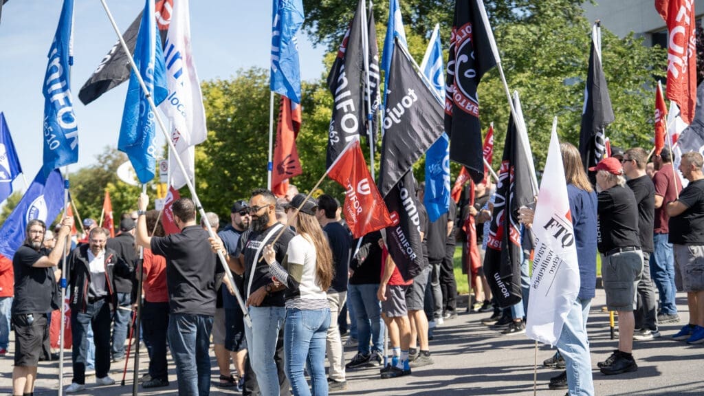 Lettre d’Unifor aux employeurs au sujet de l’opposition au projet de loi 3 du gouvernement du Québec
