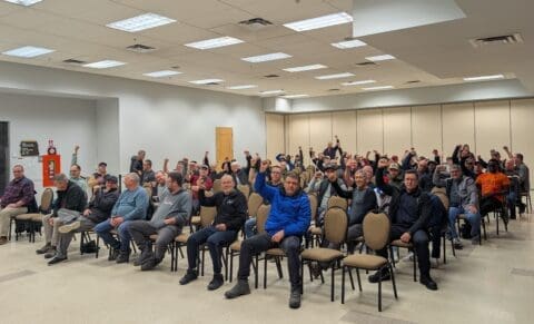 Nouvelle convention collective pour les membres de la section locale 299 chez Goodfellow à Delson 